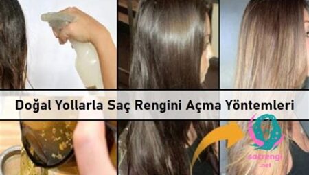 Doğal Yöntemlerle Saç Rengini Korumak